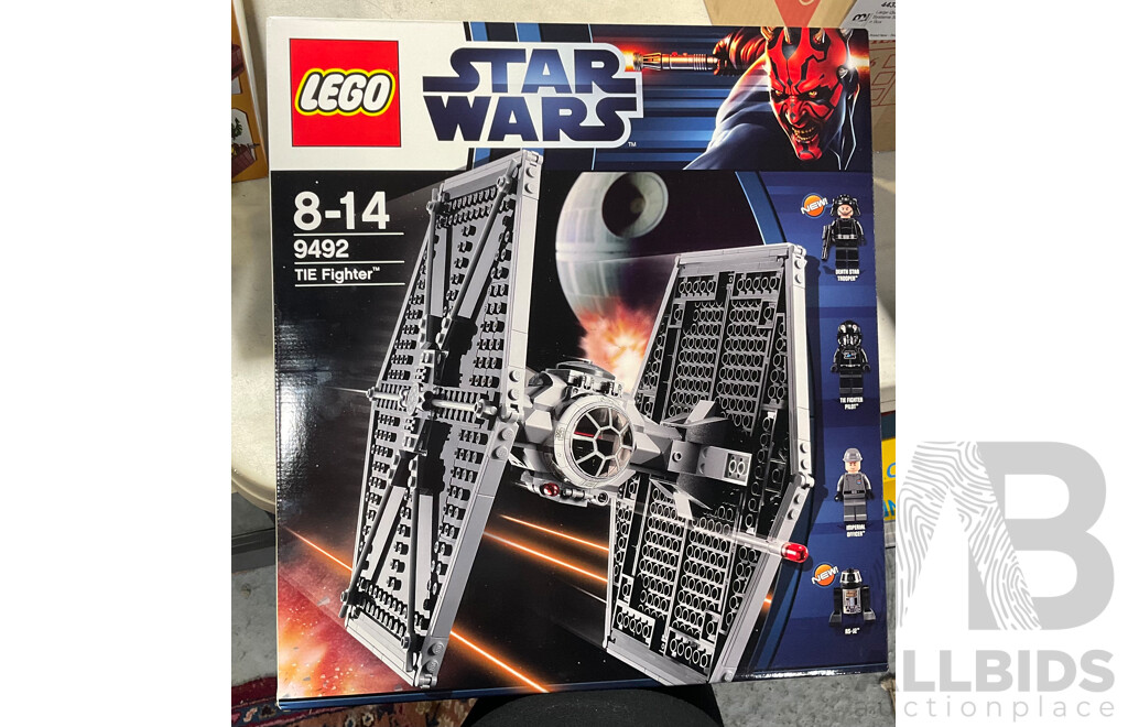 Lego Star Wars Tie Fighter Set, 9492, Sealed in Box