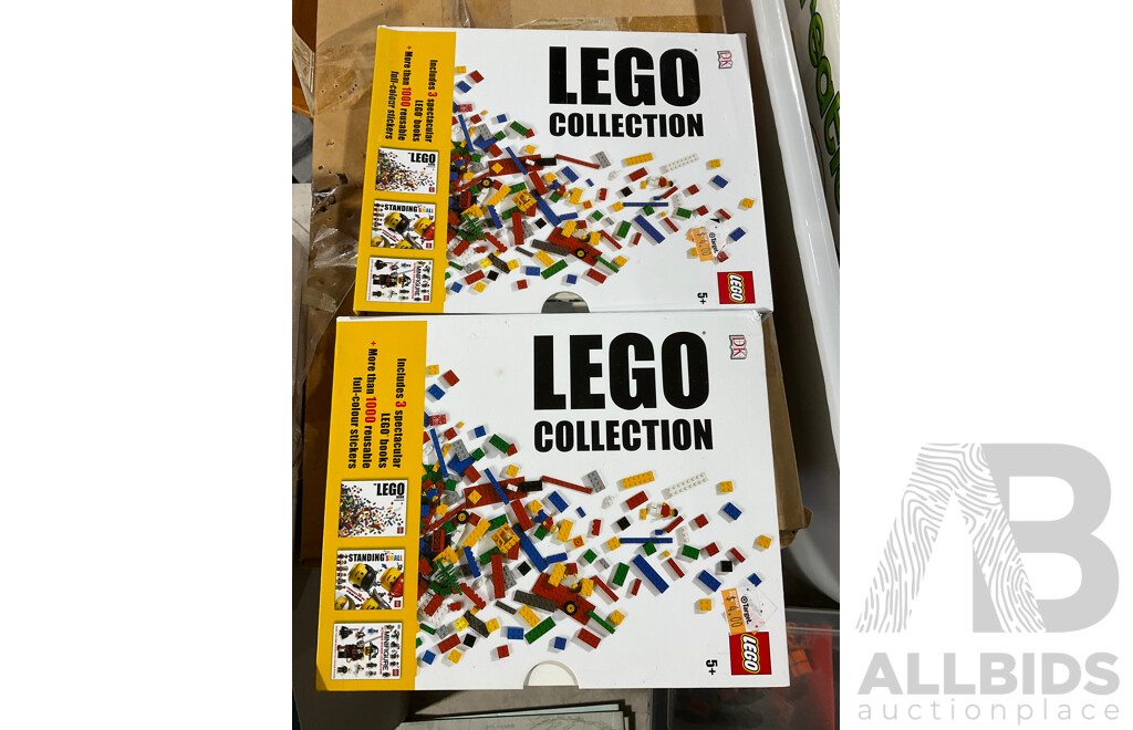 Large Collection Lego Instruction Books and Other Lego Books