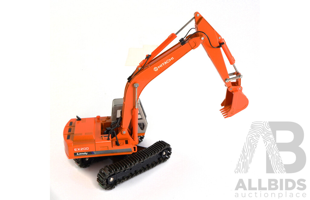 Hitachi 1/40 Scale EX200 Excellect Excavator with Original Box