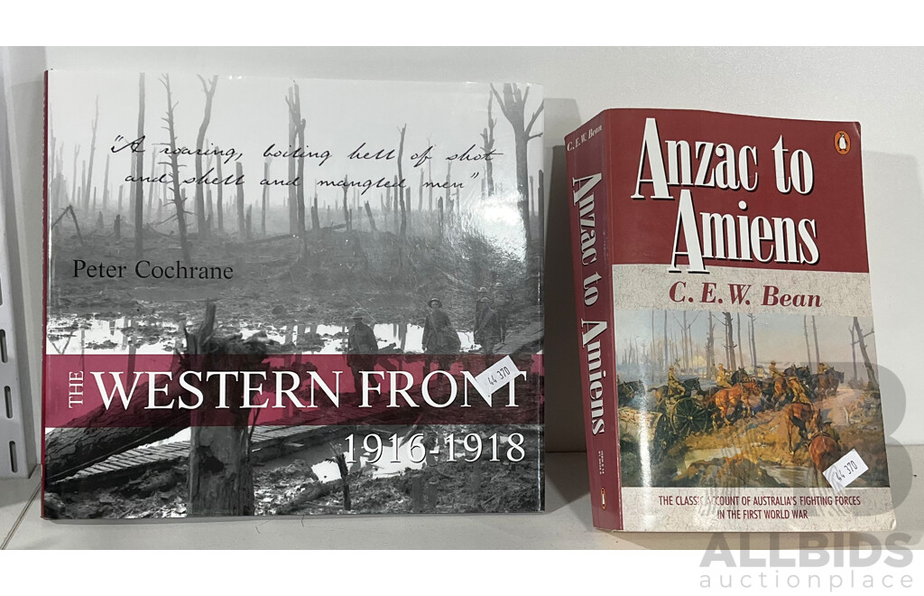 Anzac to Amiens and the Western Front Reference Books