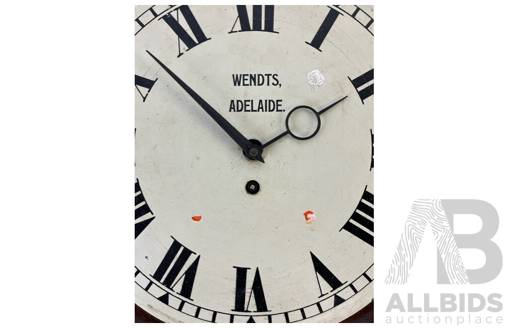 Vintage Wendts Adelaide Wall Clock