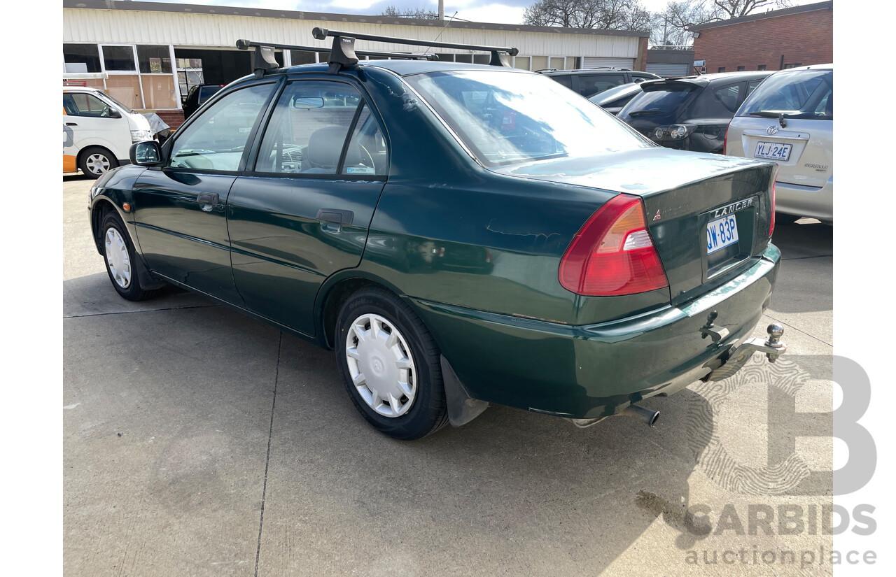 8/2000 Mitsubishi Lancer GLi CE 4d Sedan Green 1.8L