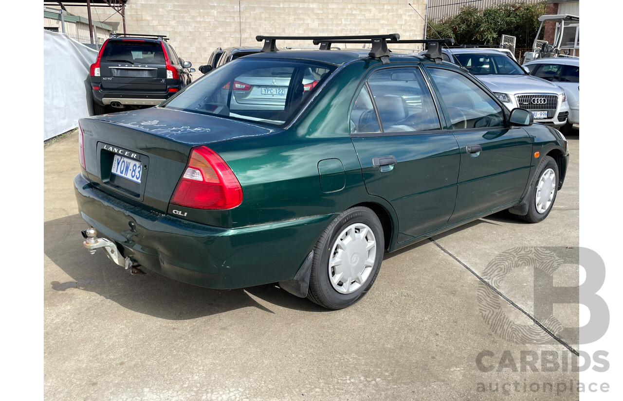 8/2000 Mitsubishi Lancer GLi CE 4d Sedan Green 1.8L