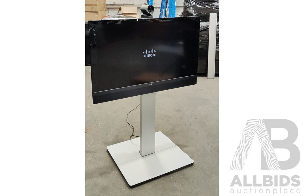 Cisco (CTS-MX200) TelePresence 42-inch LCD Display w/ Built in Camera and Stand