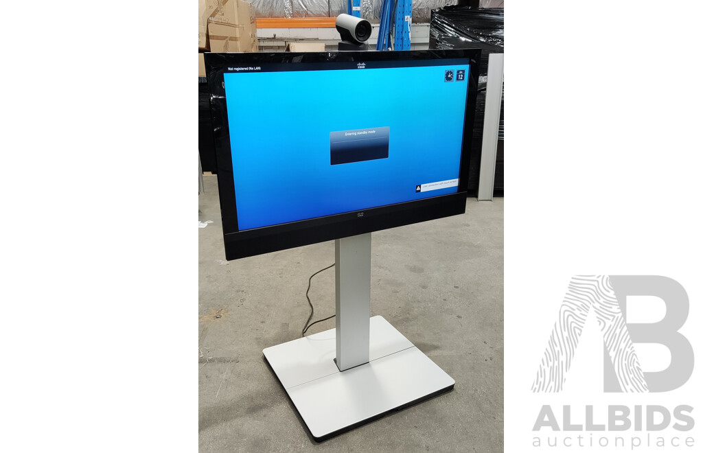 Cisco (CTS-MX200) TelePresence 42-inch LCD Display w/ Built in Camera and Stand