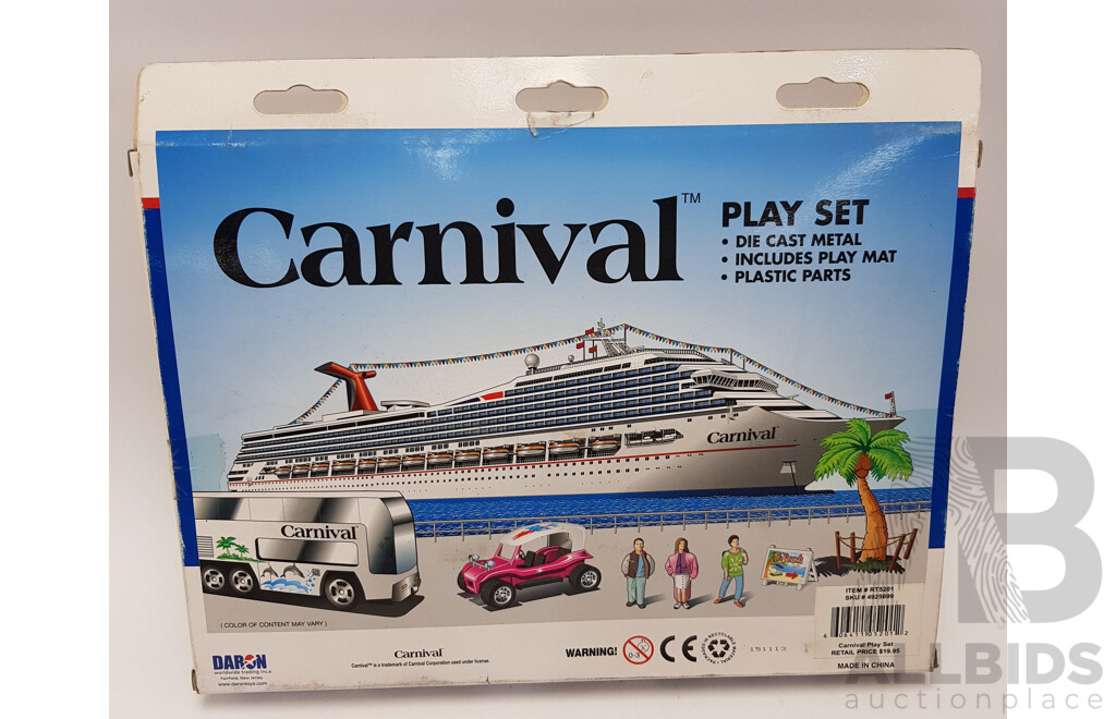 Daron Carnival Cruise Line Play Set