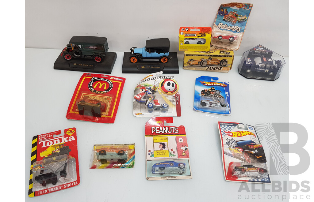 Assorted Model Car Toys - Lot of 13