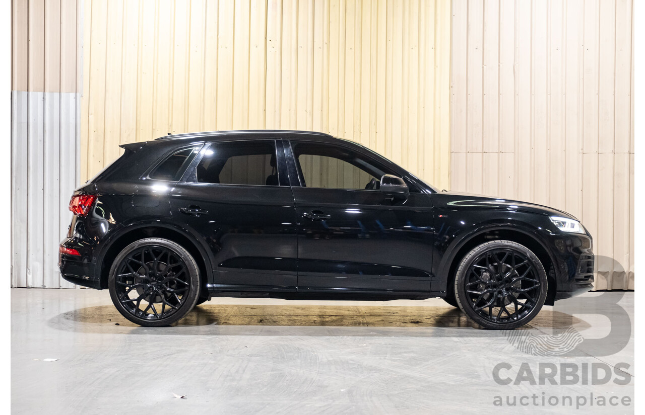 01/2019 Audi Q5 45 TFSI Sport Black Edition Quattro (AWD) FY MY19 Black 4d Wagon Turbo 2.0L