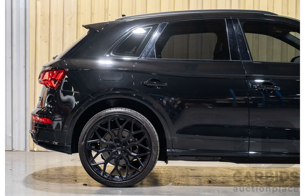 01/2019 Audi Q5 45 TFSI Sport Black Edition Quattro (AWD) FY MY19 Black 4d Wagon Turbo 2.0L