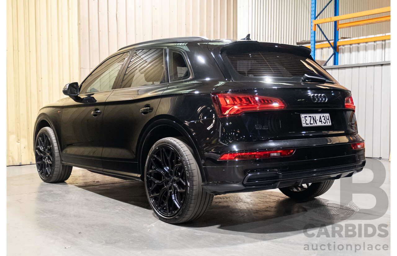 01/2019 Audi Q5 45 TFSI Sport Black Edition Quattro (AWD) FY MY19 Black 4d Wagon Turbo 2.0L