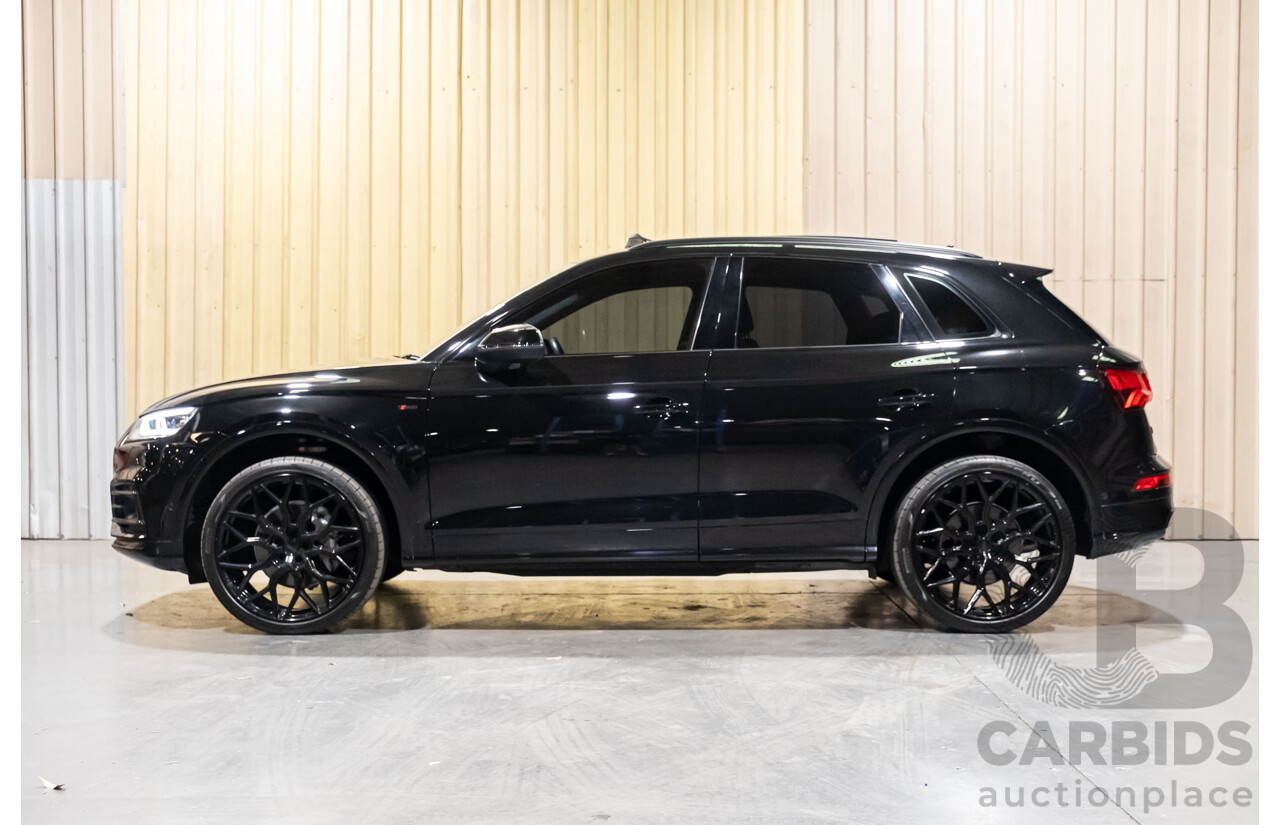 01/2019 Audi Q5 45 TFSI Sport Black Edition Quattro (AWD) FY MY19 Black 4d Wagon Turbo 2.0L