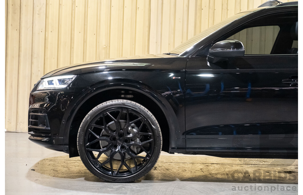 01/2019 Audi Q5 45 TFSI Sport Black Edition Quattro (AWD) FY MY19 Black 4d Wagon Turbo 2.0L