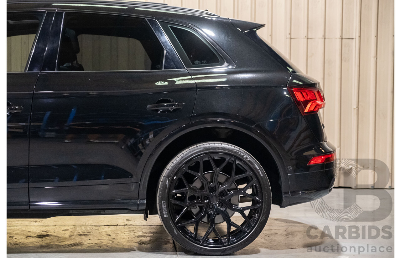 01/2019 Audi Q5 45 TFSI Sport Black Edition Quattro (AWD) FY MY19 Black 4d Wagon Turbo 2.0L