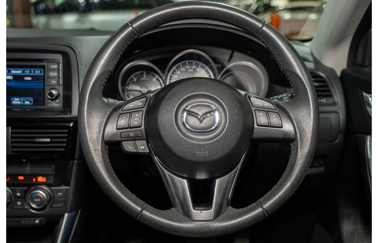 12/2012 Mazda CX-5 Grand Tourer (4x4) 4d Wagon White Turbo Diesel 2.2L