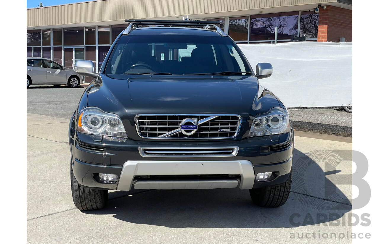 4/2013 Volvo XC90 3.2 R-Design MY13 4d Wagon Grey 3.2L