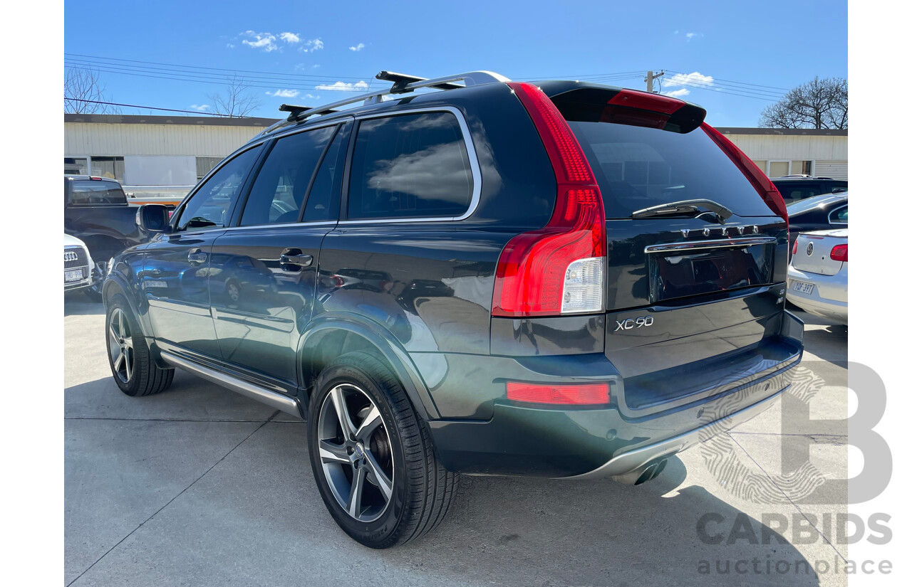 4/2013 Volvo XC90 3.2 R-Design MY13 4d Wagon Grey 3.2L