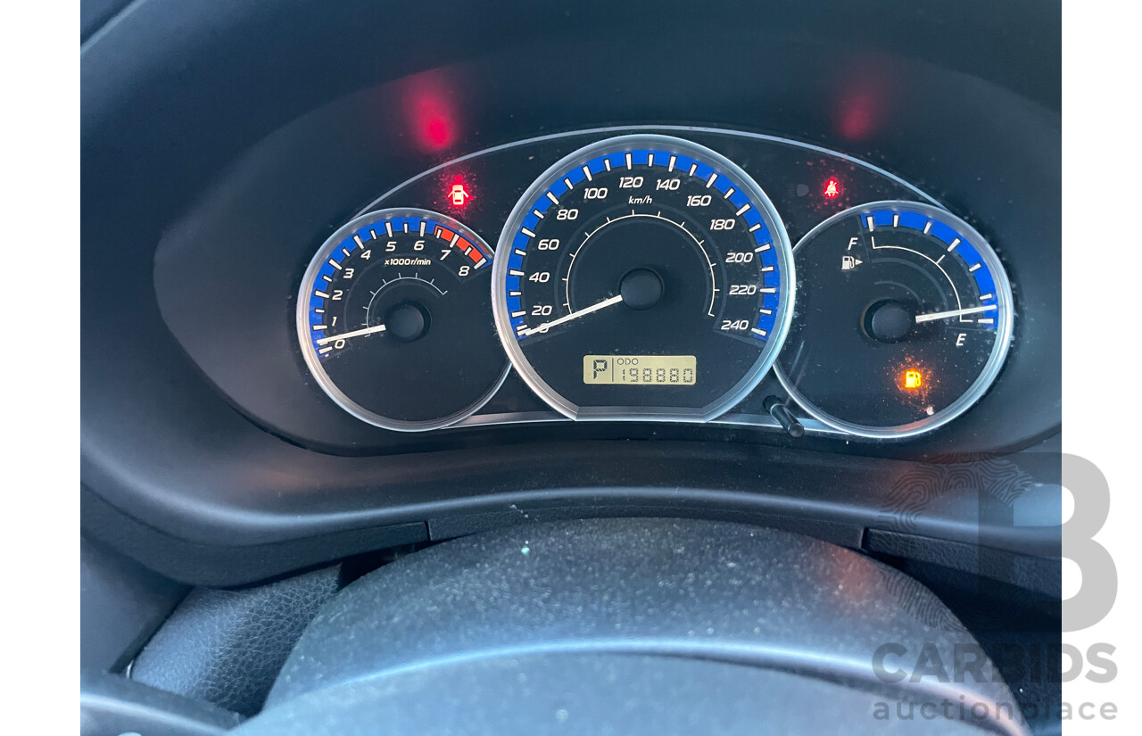 6/2011 Subaru Forester X MY11 4d Wagon White 2.5L