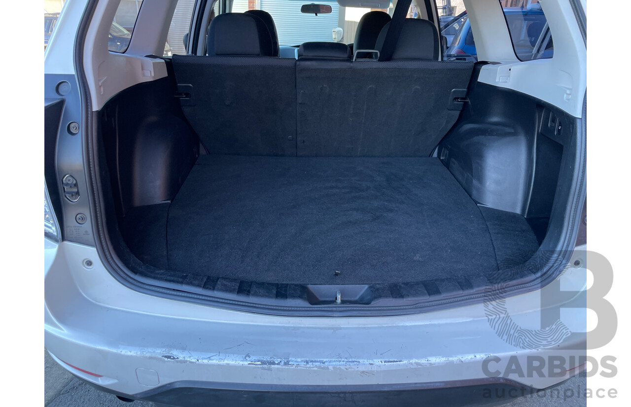 6/2011 Subaru Forester X MY11 4d Wagon White 2.5L