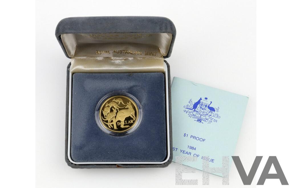 Australian RAM 1984 One Dollar Proof Coin