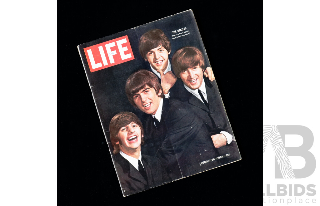 1964 Life Magazine Featuring The Beatles on the Cover
