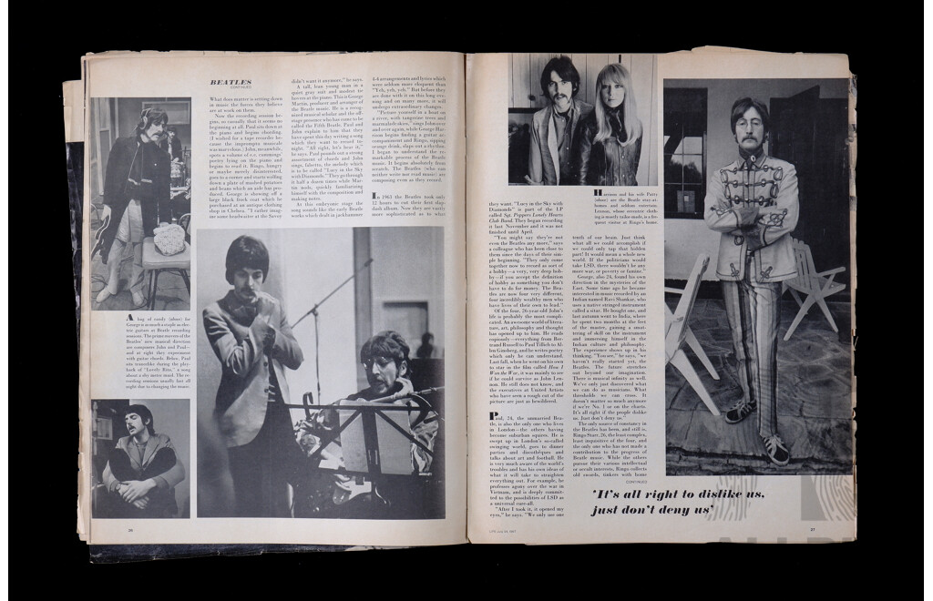 Life Australia 24th July 1967 Beatles Feature