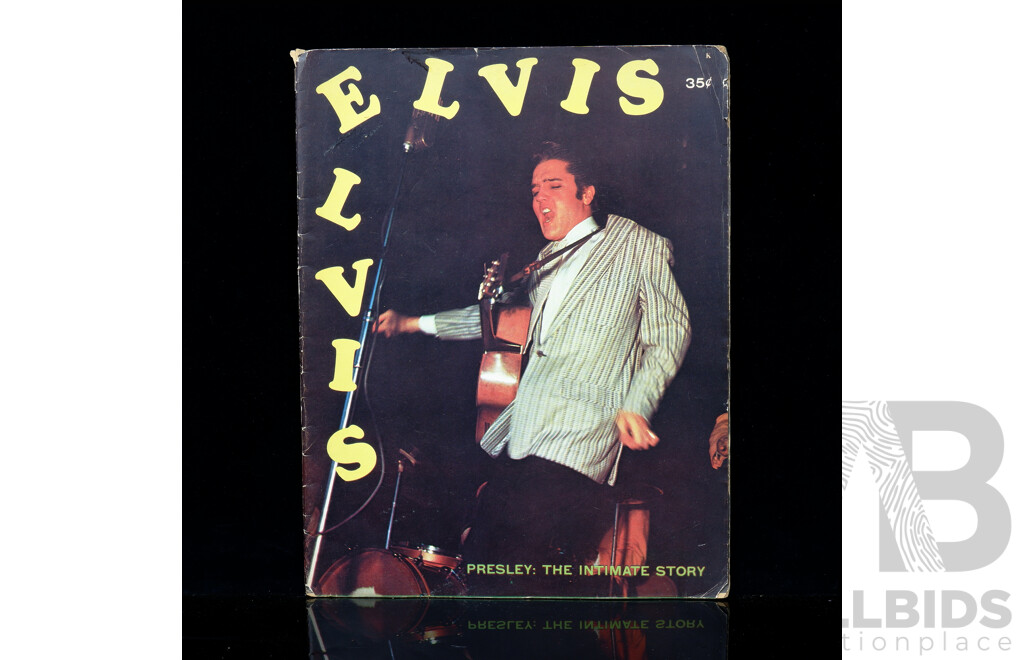 Elvis Presley: The Intimate Story 1957 Magazine - The Real Facts and Figures on the Amazing Elvis Who Has Captured America by It's Heart!