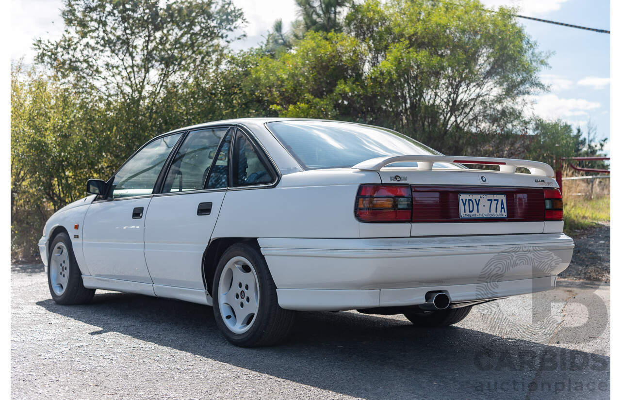 6/1992 Holden HSV SV Clubsport VP Build No.175 4d Sedan White V8 5.0L