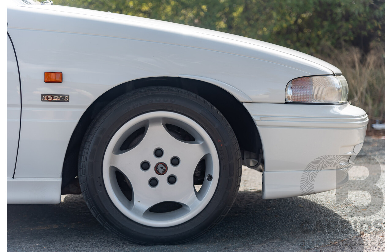 6/1992 Holden HSV SV Clubsport VP Build No.175 4d Sedan White V8 5.0L