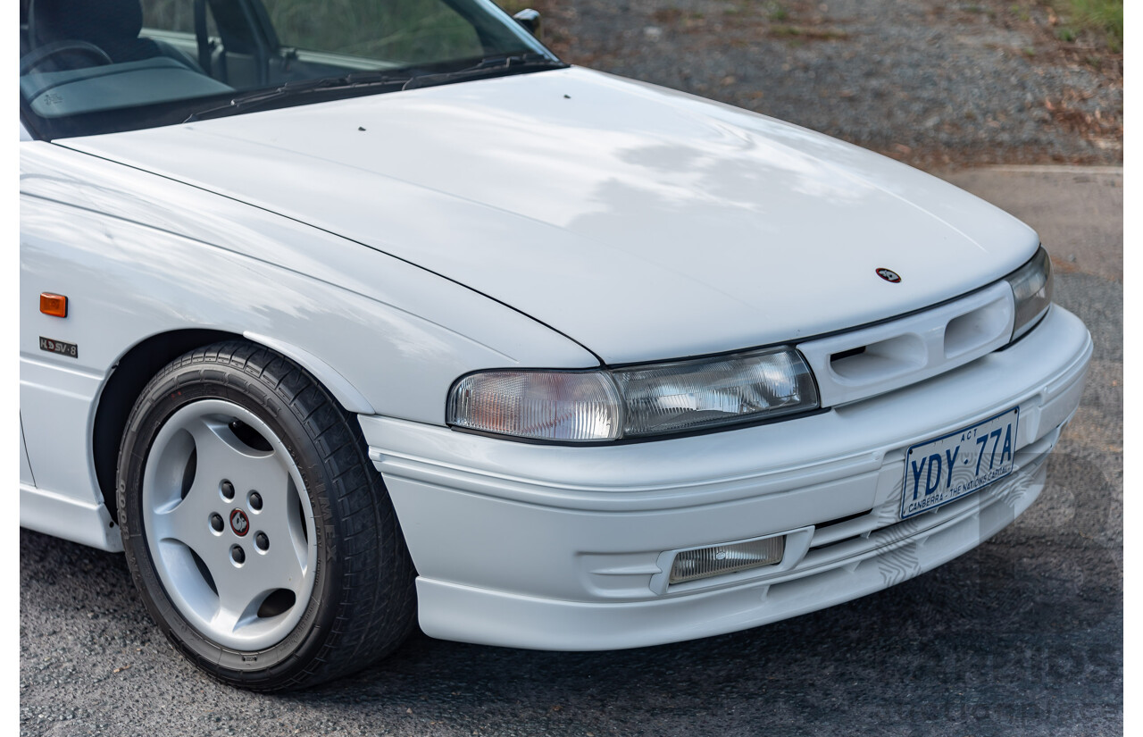 6/1992 Holden HSV SV Clubsport VP Build No.175 4d Sedan White V8 5.0L