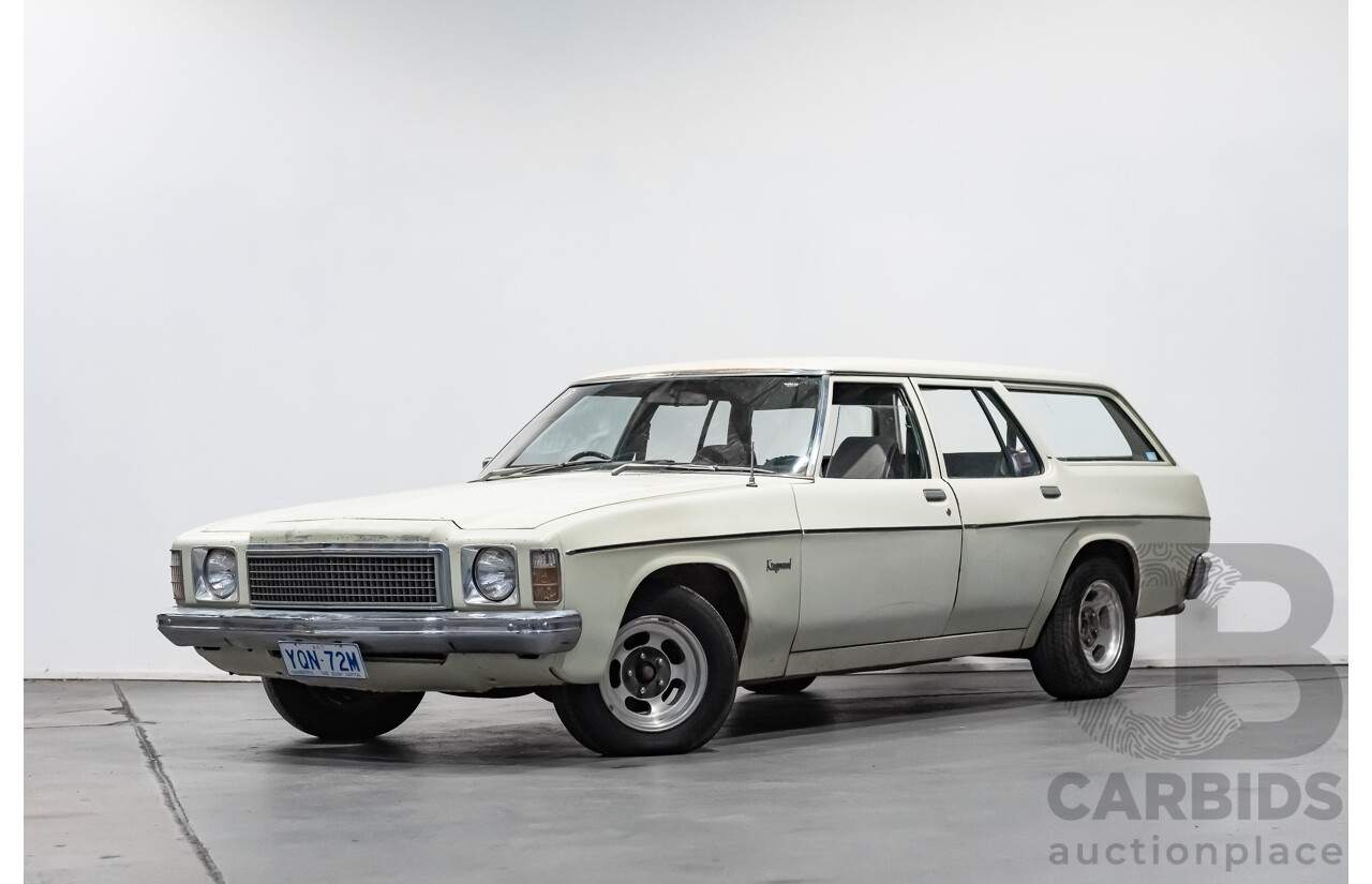 7/1975 Holden Kingswood HJ 4d Wagon Cream 202ci 3.3L