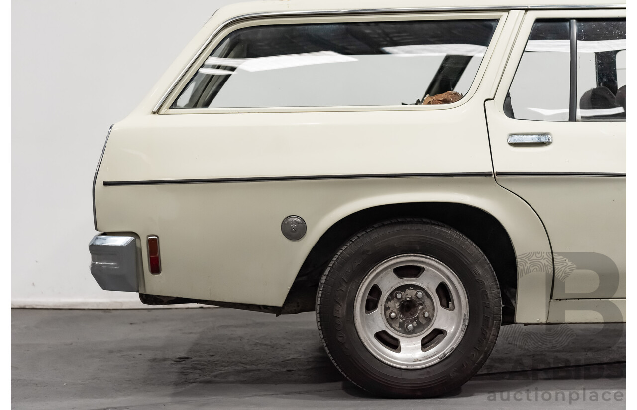 7/1975 Holden Kingswood HJ 4d Wagon Cream 202ci 3.3L