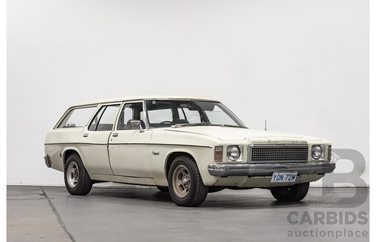 7/1975 Holden Kingswood HJ 4d Wagon Cream 202ci 3.3L