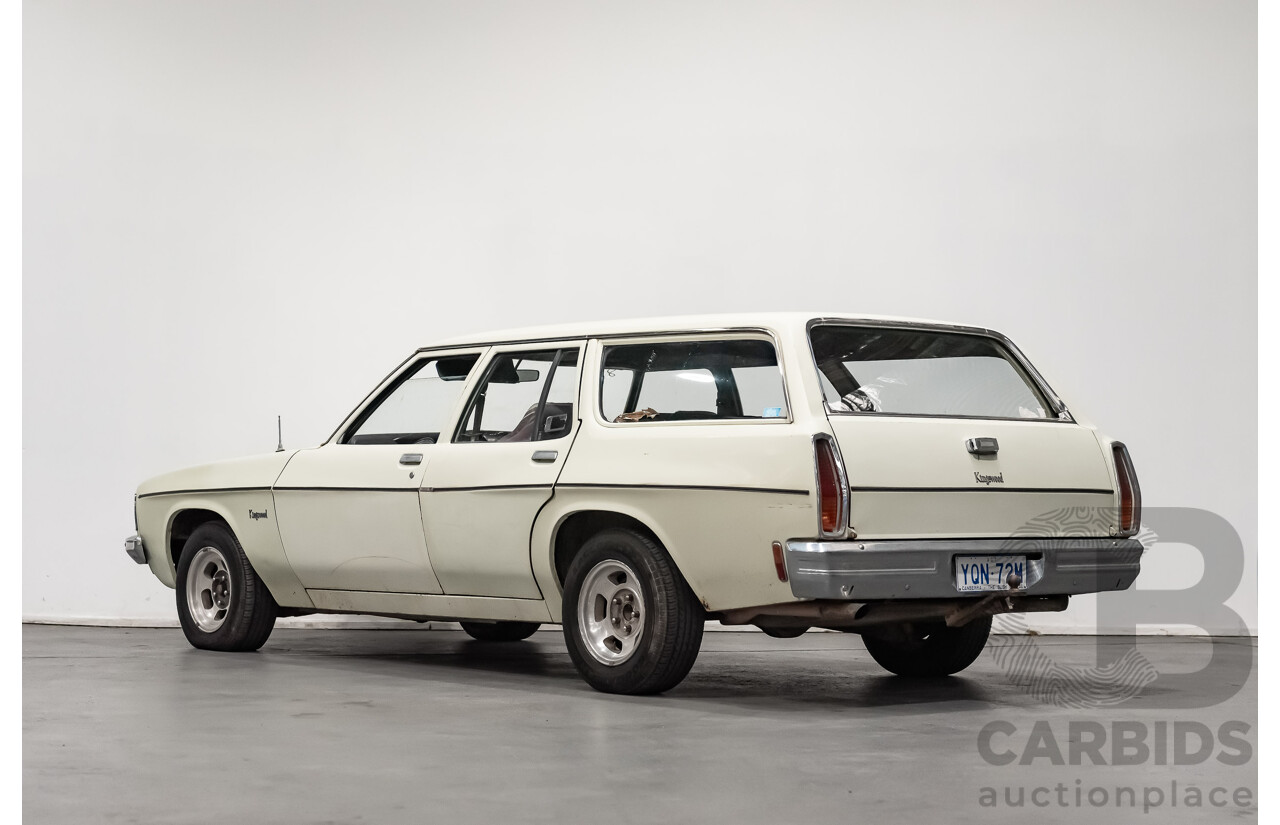 7/1975 Holden Kingswood HJ 4d Wagon Cream 202ci 3.3L