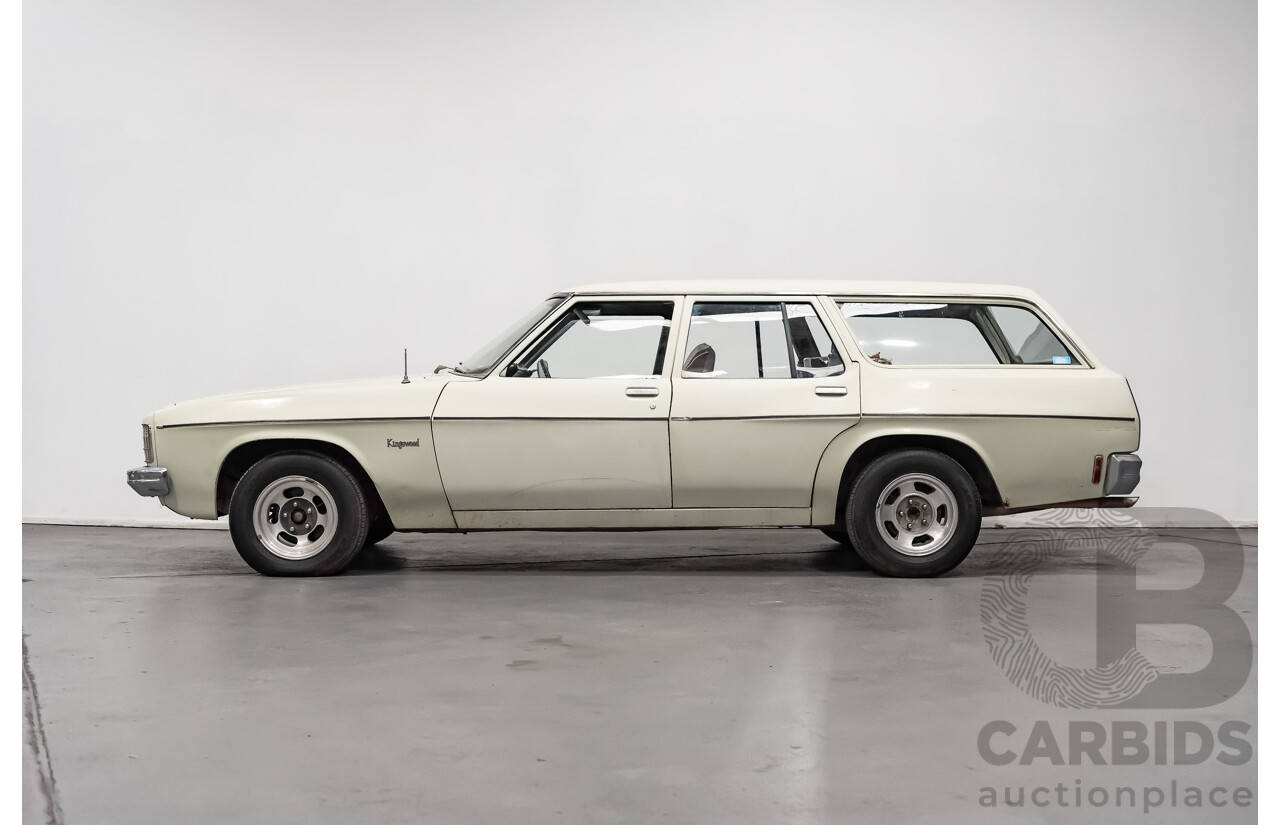 7/1975 Holden Kingswood HJ 4d Wagon Cream 202ci 3.3L