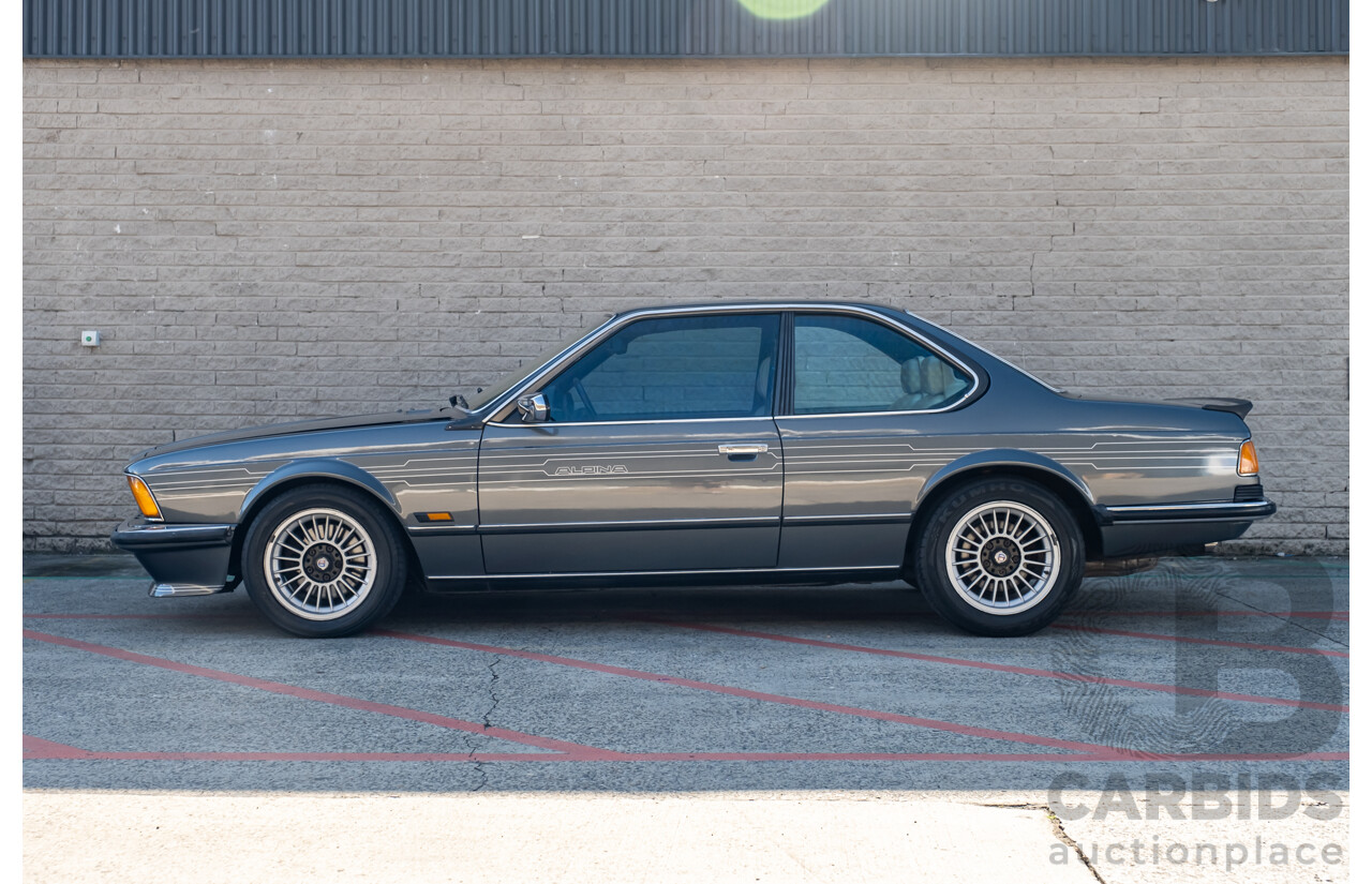 1/1987 BMW 635 CSi E24 Alpina Trim 2d Coupe Grey 3.4L