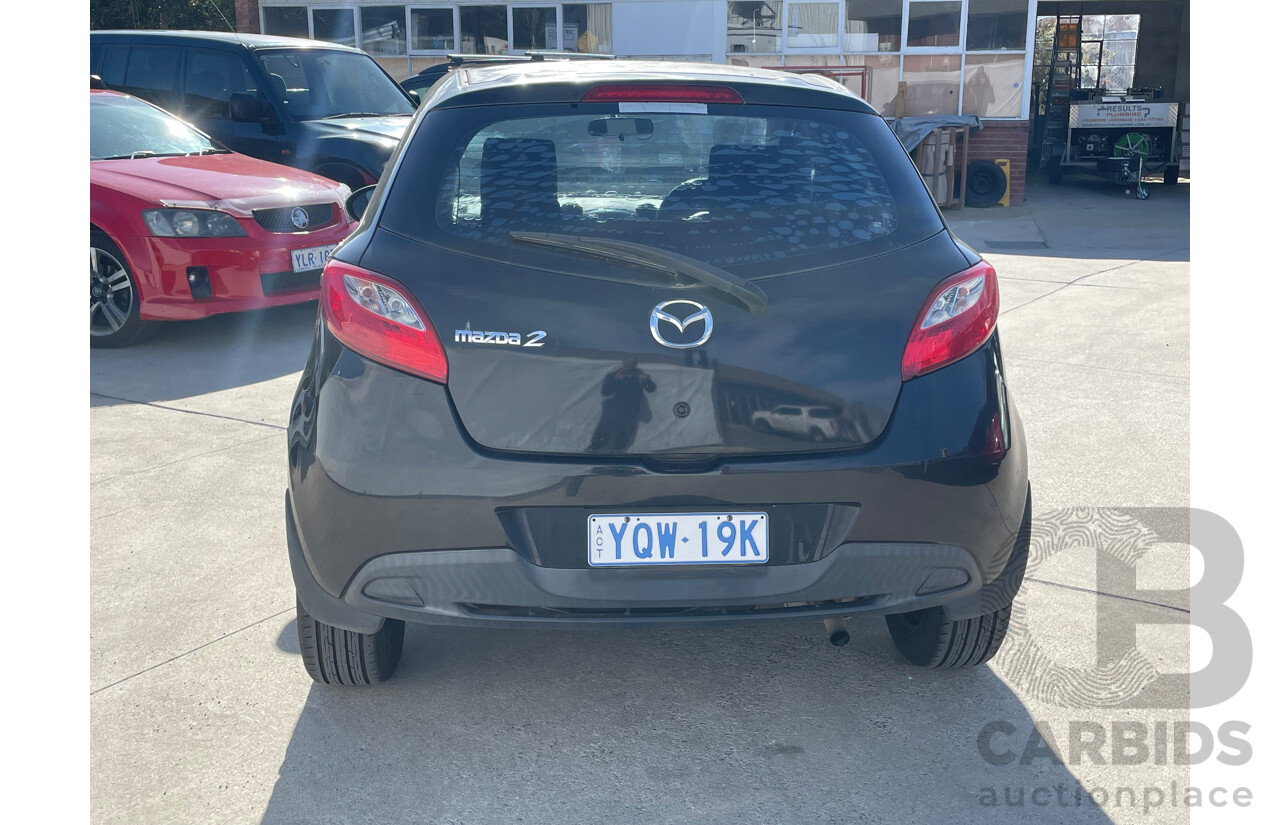 10/2010 Mazda Mazda2 NEO DE 5d Hatchback Black 1.5L