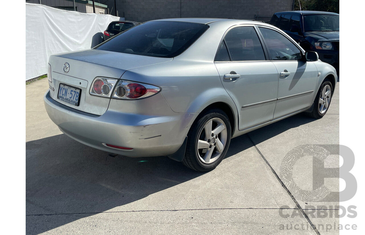 1/2003 Mazda Mazda6 Classic GG 4d Sedan Silver 2.3L