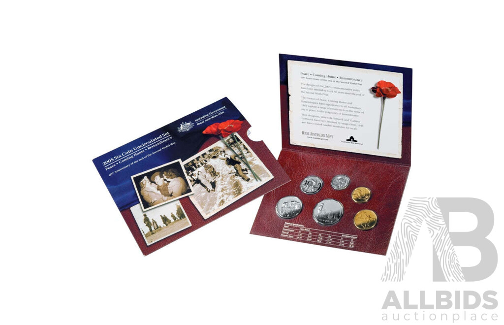 Royal Australia Mint Uncirculated Coin Set 2005