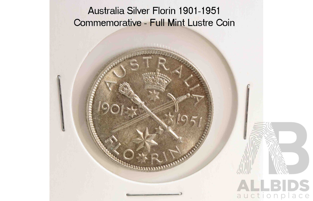 AUSTRALIA Silver Florin 1901-51