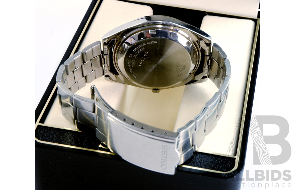Boxed Gents Seiko 5 Automatic Wrist Watch