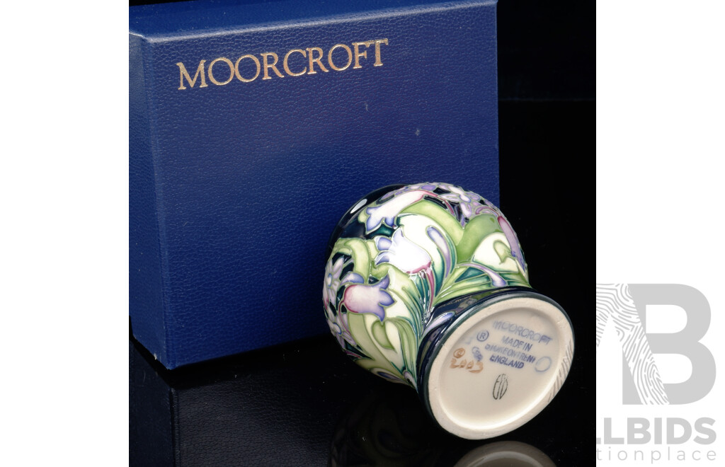 Moorcroft Porcelain Vase in Isis Design by Emma Bossons in Original Box