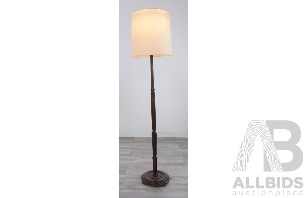 Vintage Timber Standard Lamp