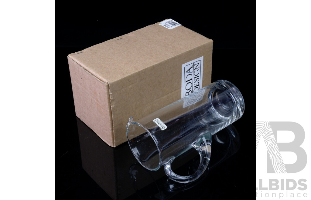 Retro Boda Design Glass Jug in Original Box