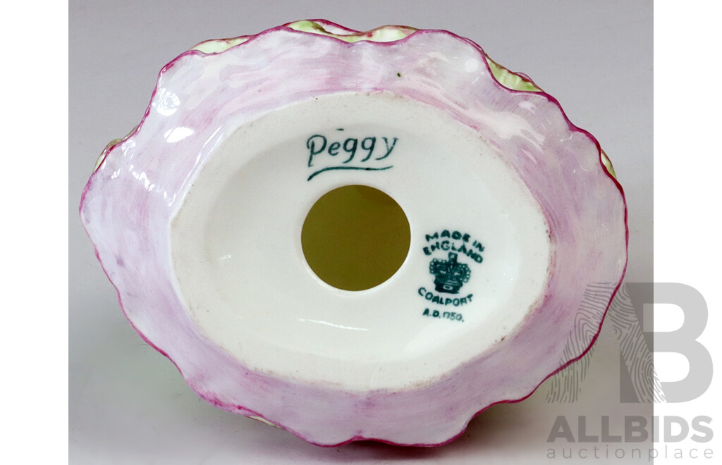 Vintage Coalport Porcelain Figure, Peggy