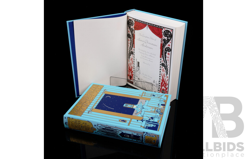 Hans Christian Anderson, the Complete Fairy Tales, Two Volume Set, Folio Society, 2005, Hardcovers in Slip Case