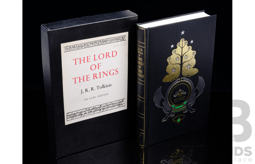 Lord of the Rings, J R R Tolkien, Delux Edition, George Allen & Unwin, 1978,  Hardcovers in Box
