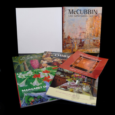 Collection Books Relating to Australian Art Including Three Titles on Margret OlleySublime 25 Years of the Westfarmers Collection of Australian Art and More