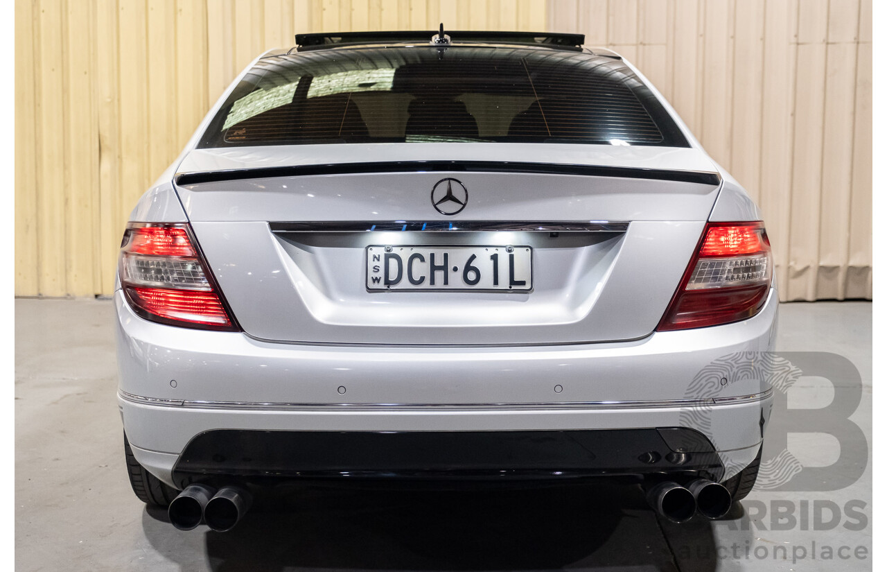 6/2010 Mercedes-Benz C250 CGI Avantgarde W204 MY10 4d Sedan Silver Turbo 1.8L