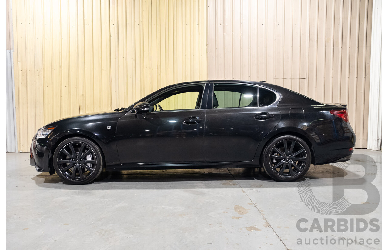 3/2015 Lexus GS350 F-Sport GRL10R MY15 4d Sedan Metallic Black V6 3.5L