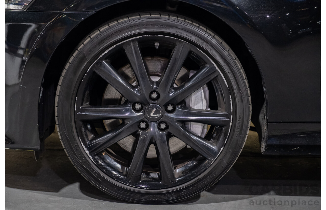 3/2015 Lexus GS350 F-Sport GRL10R MY15 4d Sedan Metallic Black V6 3.5L